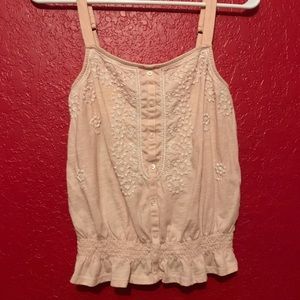 American Eagle Outfitters • Embroidered Tank Top